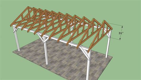 Free carport plans | HowToSpecialist - How to Build, Step by Step DIY Plans