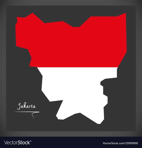 Jakarta Indonesia Map