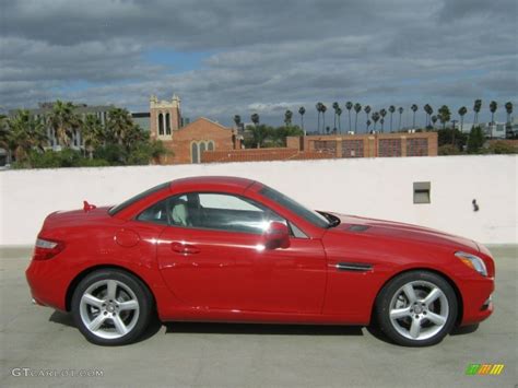 Mars Red 2012 Mercedes-Benz SLK 250 Roadster Exterior Photo #61647214 | GTCarLot.com