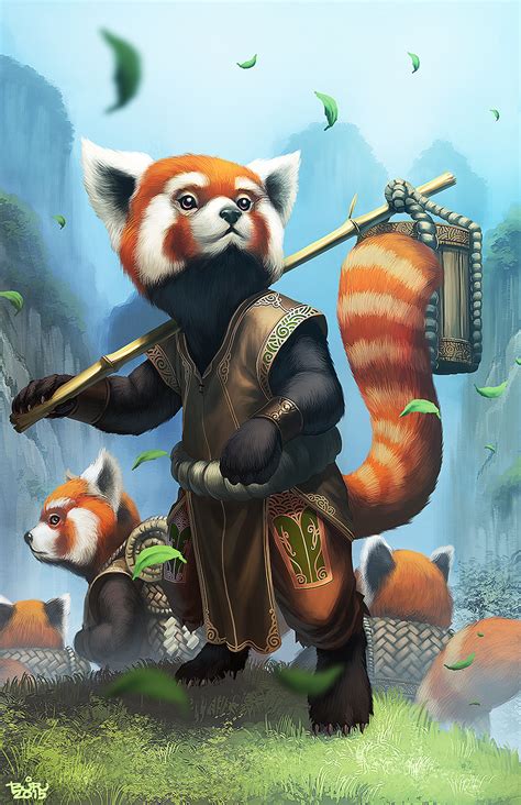 RED PANDA by totmoartsstudio2 on DeviantArt