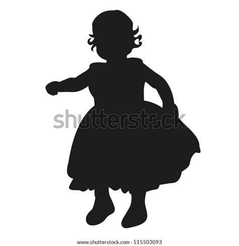 Portrait Baby Girl Silhouette Vector 스톡 벡터(로열티 프리) 515503093 | Shutterstock