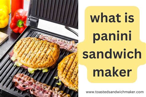 what is panini sandwich maker - Toasted Sandwich Maker