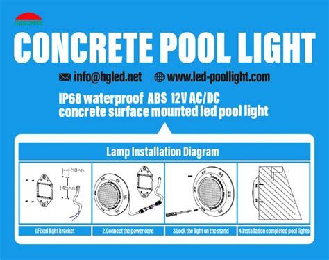 How To Install Pool Lights For Inground Pools - poolhj