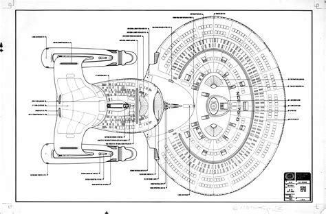 The Original Ed Whitefire Enterprise NCC-1701-D Blueprints