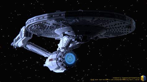 Renderbricks ® - LEGO® Star Trek NCC-1701-A U.S.S. Enterprise-1701-A by ...