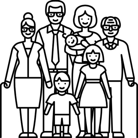 Family Icon Transparent at Vectorified.com | Collection of Family Icon ...