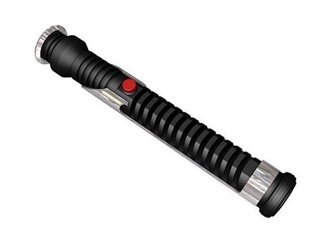 Star Wars Qui-Gon Jinn lightsaber 3D model 3D printable | CGTrader