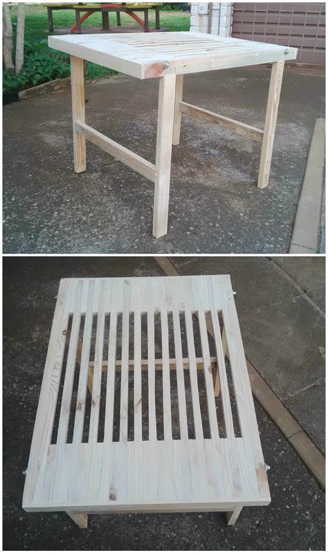 Outdoor Pallet Table • 1001 Pallets