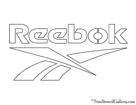 Reebok Logo Stencil | Free Stencil Gallery