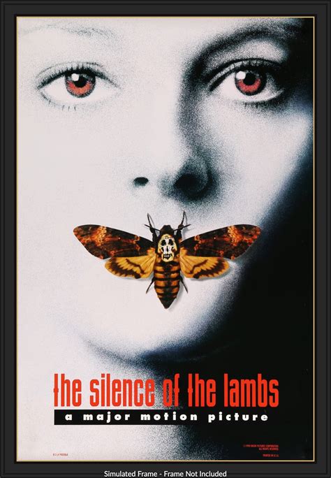 Silence of the Lambs (1991) One-Sheet Movie Poster - Original Film Art ...