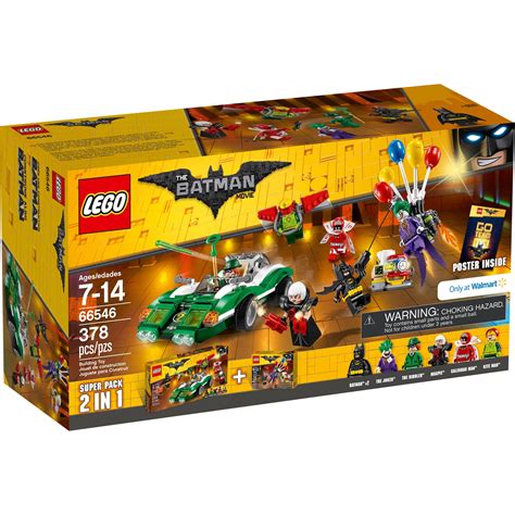 The LEGO Batman Movie - Copack (66546) The Joker Balloon Escape (70900) The Riddler Riddle Racer ...