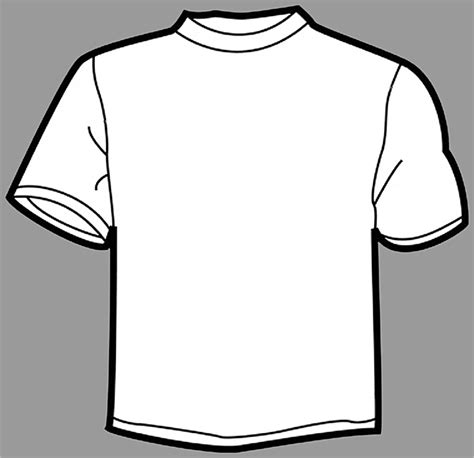 Free T Shirt Outline Template, Download Free T Shirt Outline Template png images, Free ClipArts ...