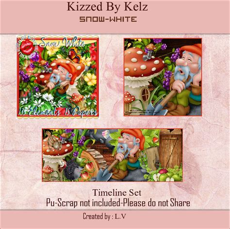 Kizzed By Kelz : New Snow White Timeline Set in store!