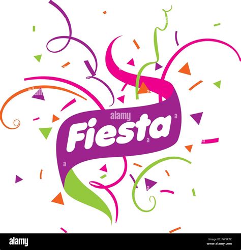 Abstract logo for the Fiesta. Vector illustration Stock Vector Image & Art - Alamy