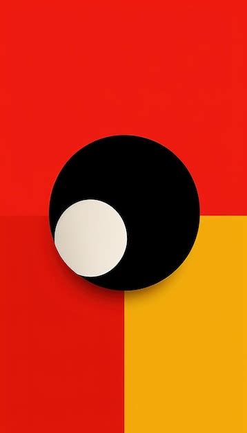 Premium AI Image | minimalist poster geometric