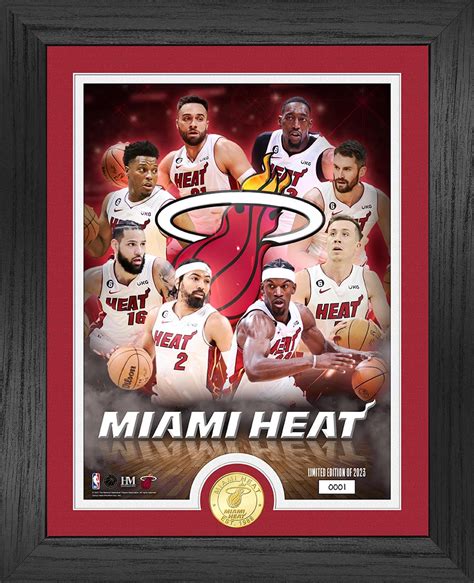 Highland Mint 2023 Miami HEAT Bronze Coin Photo Mint – Miami HEAT Store