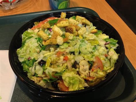 Chopped Salad at Subway – Philip Arthur Moore