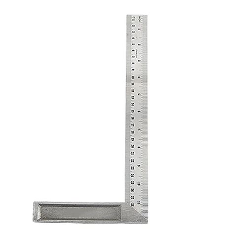 90 Degree 12 Inches Metal L Square Ruler Student Stainless Steel Measuring Tool 30cm Gift For ...