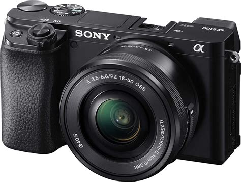 Sony Alpha ILCE 6100L 24.2 MP Mirrorless Camera with 16-50 mm Power ...