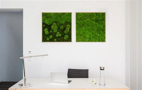 Green Forest Moss Art: Green Moss Wall Art | Forest Homes