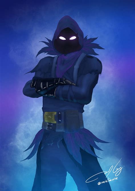 Fortnite | RAVEN skin by mintmovi3 on DeviantArt