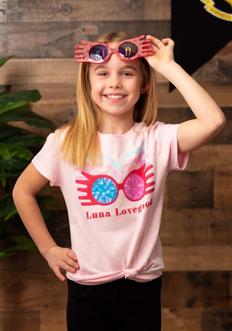 Luna Lovegood Glasses Girls' Pink T-Shirt - 69% off!