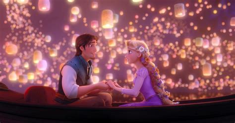 Tangled Lanterns Scene