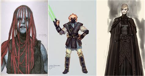 Star Wars: 10 Jedi And Sith Pieces Of Concept Art That Are Incredible