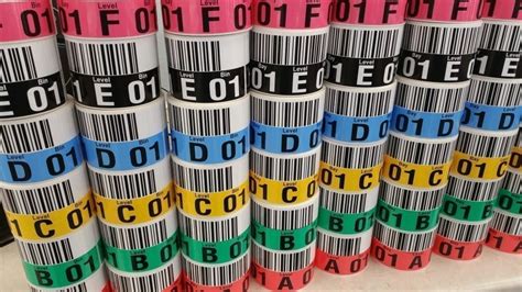 Warehouse Rack Labels - Pacific Barcode Label Printing Solutions