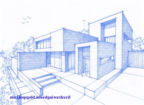 Building Perspective Drawing at GetDrawings | Free download