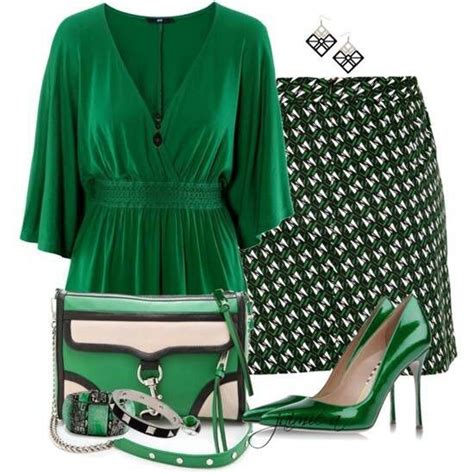 White And Green Outfit In 2023 – ADDICFASHION