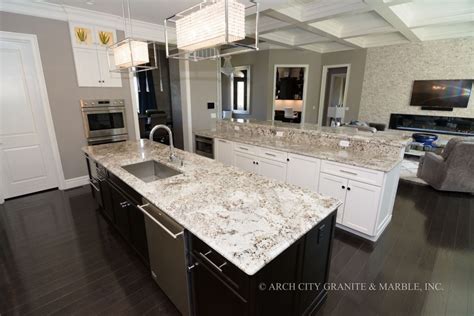 25 Fantastic White Granite Kitchen Countertops - Home Decoration and Inspiration Ideas