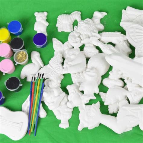 Plaster Painting | Plaster Activity Packs and Bulk Plaster Packs for Kids