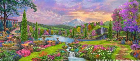 Backdrop GS025C-SS Fantasy Garden Landscape 1C