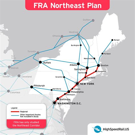 High-Speed Rail in the Northeast | High Speed Rail Alliance