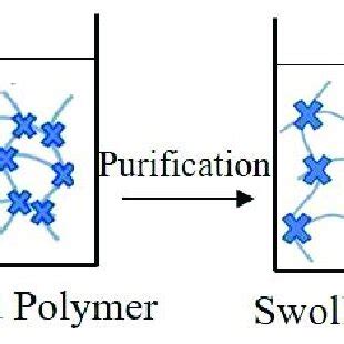 Schematic representation of general hydrogel preparation steps ...