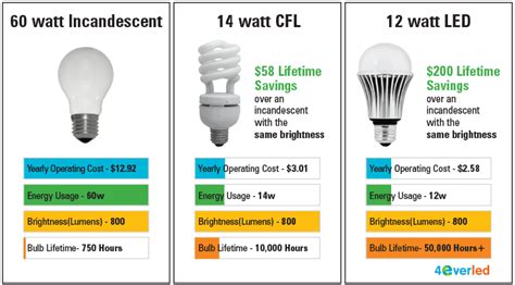 Battle Of the Bulbs: LED vs CFL vs Incandescent | Gold Medal Service