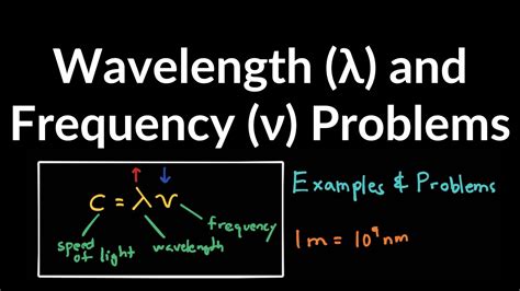 Calculate Frequency Of Light With Wavelength