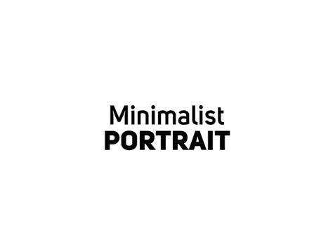 Minimalist Portrait by AS-BEEN DESIGN on Dribbble