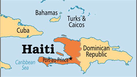 Haiti States Map