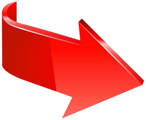 Red Arrow Clip Art Png