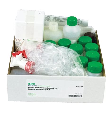 Amino Acid Chromatography—Student Laboratory Kit | Flinn Scientific