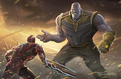 Thanos Vs Iron Man Avengers Endgame Wallpaper,HD Superheroes Wallpapers,4k Wallpapers,Images ...