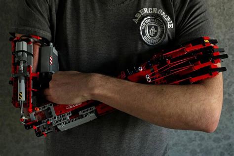 This Lego robotic arm must be the coolest prosthetic ever