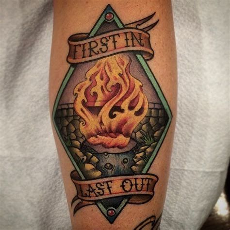 Bridge Burner tattoo by @bdonski_ at @gurutattoo in San Diego CA # ...