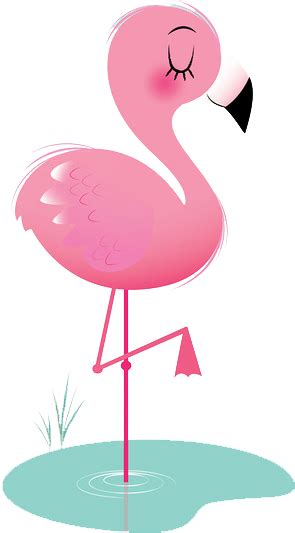 Lawn flamingo clipart - perksvol