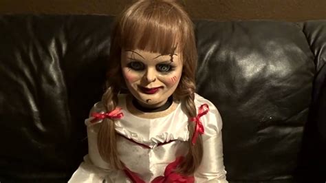 The Haunted Annabelle Doll - YouTube