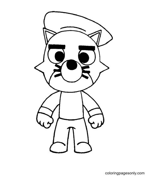 Roblox coloring pages piggy - wqpol