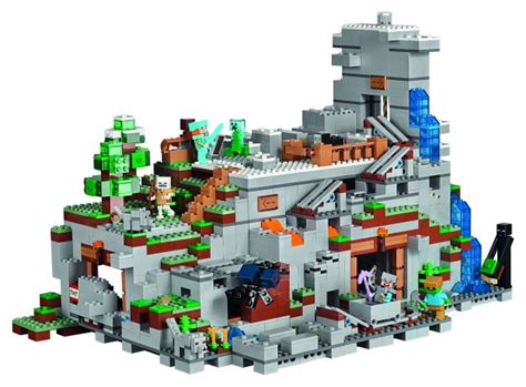 Largest ever LEGO Minecraft set announced: 21137 The Mountain Cave [News] | The Brothers Brick ...