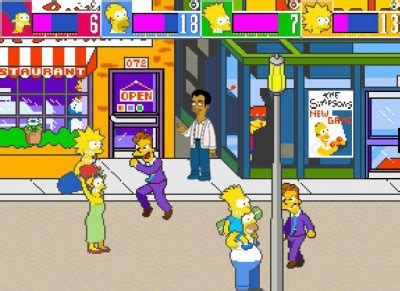 The Simpsons Arcade Game